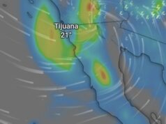 Pronostican fuertes lluvias y vientos fuertes por el ciclón Rachel