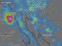 Impactará «Rachel» este sábado a Ensenada y San Quintín