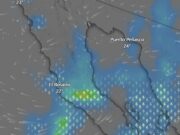 Pronostican lluvias y vientos de Santa Ana de hasta 100 kilómetros por hora para este fin de semana