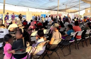 Fortalece Escuadrón Violeta proximidad social durante jornada “Previene, Protege y Ayuda” en San Quintín