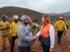 Rescatan a familias atrapadas por las lluvias en rancho Génesis al sur de Ensenada