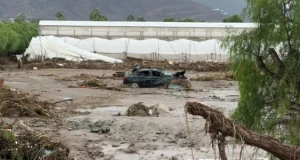 Inician retiro de vehículos siniestrados tras la tormenta Rachel en Ensenada