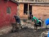 Continúan apoyando a colonias afectadas por la tormenta Rachel en Ensenada