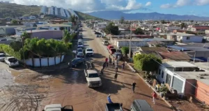 Inspeccionan viviendas afectadas por las últimas lluvias en Ensenada
