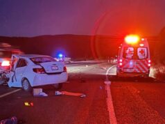 Muere hombre y embarazada resulta lesionada tras accidente en el Libramiento Ensenada