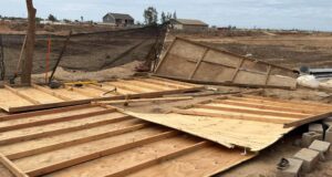 Detectan pérdida total en 65 casas tras el impacto de Rachel en San Quintín