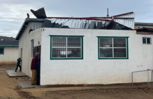 Afectan vientos y lluvias de “Rachel” al CBTA 307 de Camalú